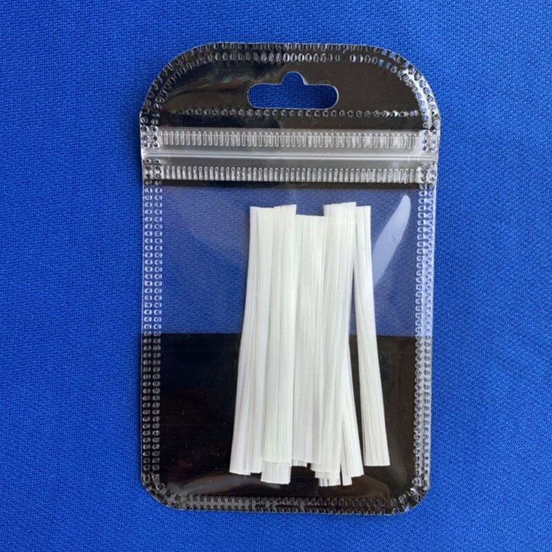 10 st/set nagelförlängningsform för naglar glasfibernaglar akrylförlängning enkelspetsar set förlängningspaket glasfiber nagelformer