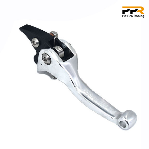 Palancas de freno de embrague para motocicleta Pit Pro Racing CNC F3 2nd, manillar Universal para motocross CR CRF YZF WRF KX KXF: Negro