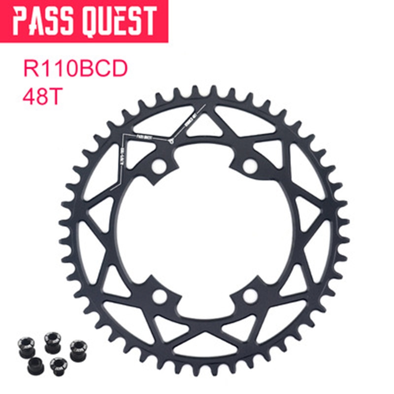 Pass quest 110 bcd racefiets fiets kettingblad 4- klauw schijf  r7000 r8000 r9100: 48t