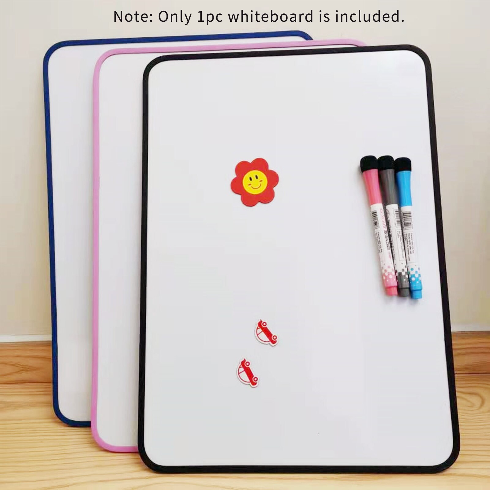Portable Magnetic Dry Erase Board Double-Sided White Board Handwriting Whiteboard Easy to Clean for Children Drawing Writing