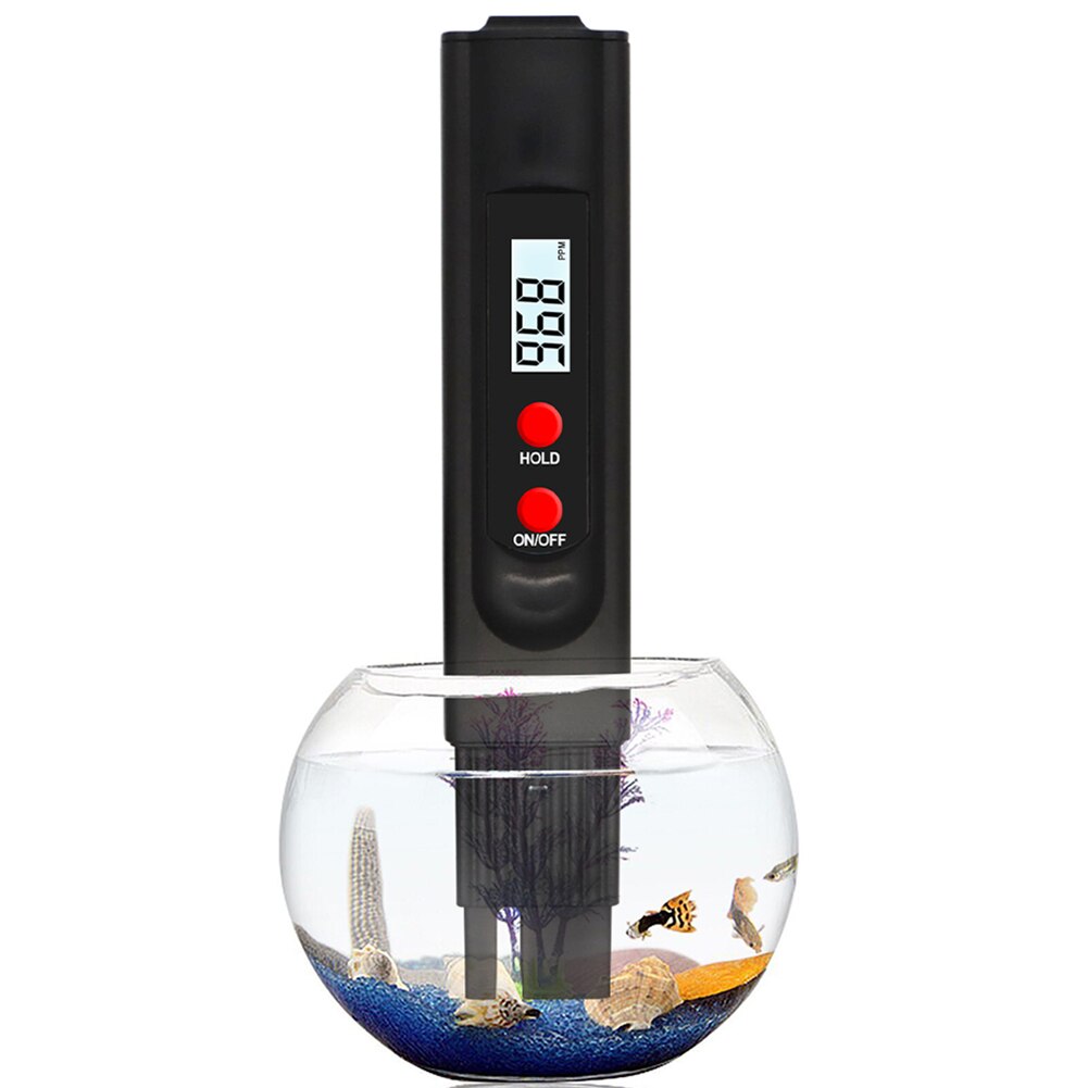 Portable Digital PH Meter Tester TDS Meter Pen Medidor PH 0-9990 ppm High Accuracy for Drink Food Lab PH Monitor