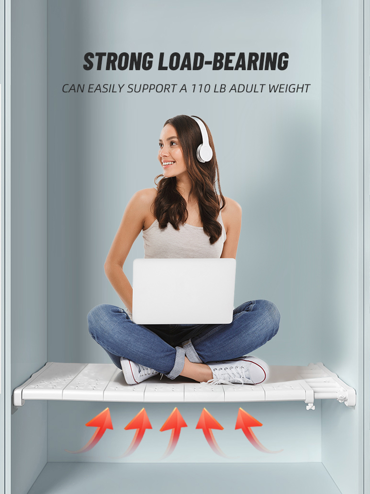 Joybos Opslag Planken Closet Organizer Telescopische Planken Wandmontage Rekken Voor Garderobe Keuken Badkamer Accessoires