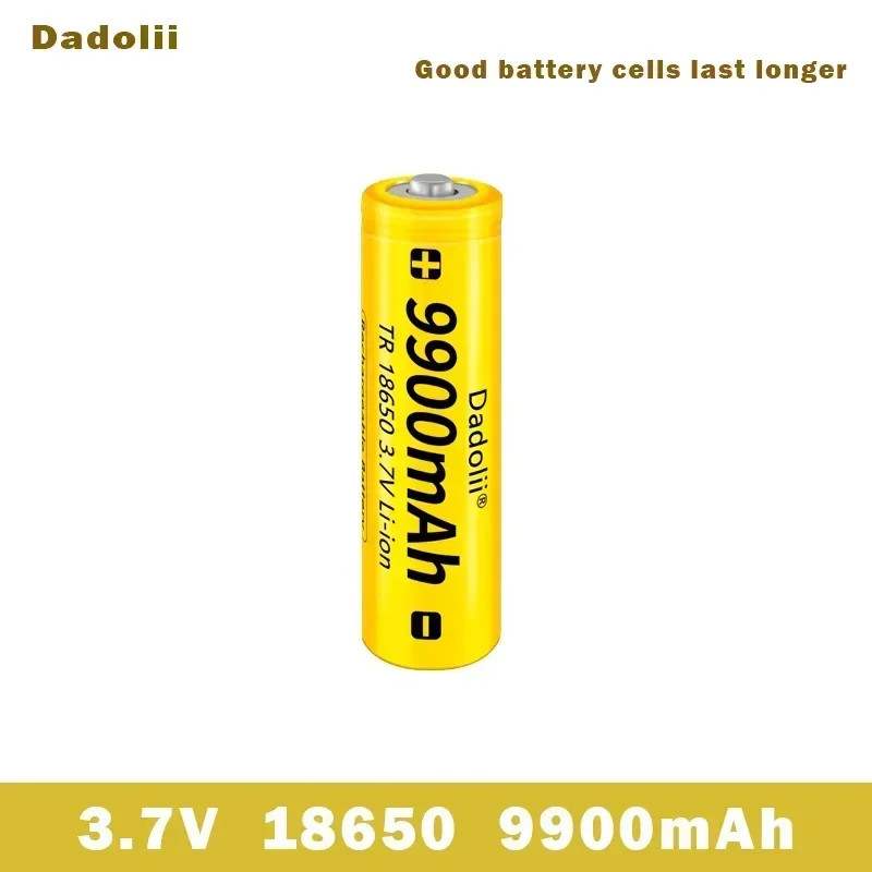 1-40pcs/Lot 18650 battery 3.7V 9900mAh rechargeable liion battery for Led flashlight Torch batery litio battery: PURPLE