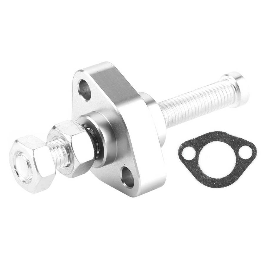 Cadena de distribución de leva junta de tensor para Honda CBR600F F3 F4 F4i CBR900 RR CBR900F CB F tensor de cadena de distribución de aleación de aluminio: Plata