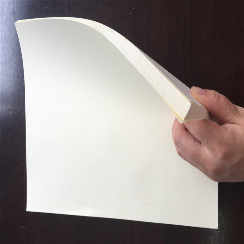 Papier 75% coton, 100 feuilles/boîte, couleur blanche