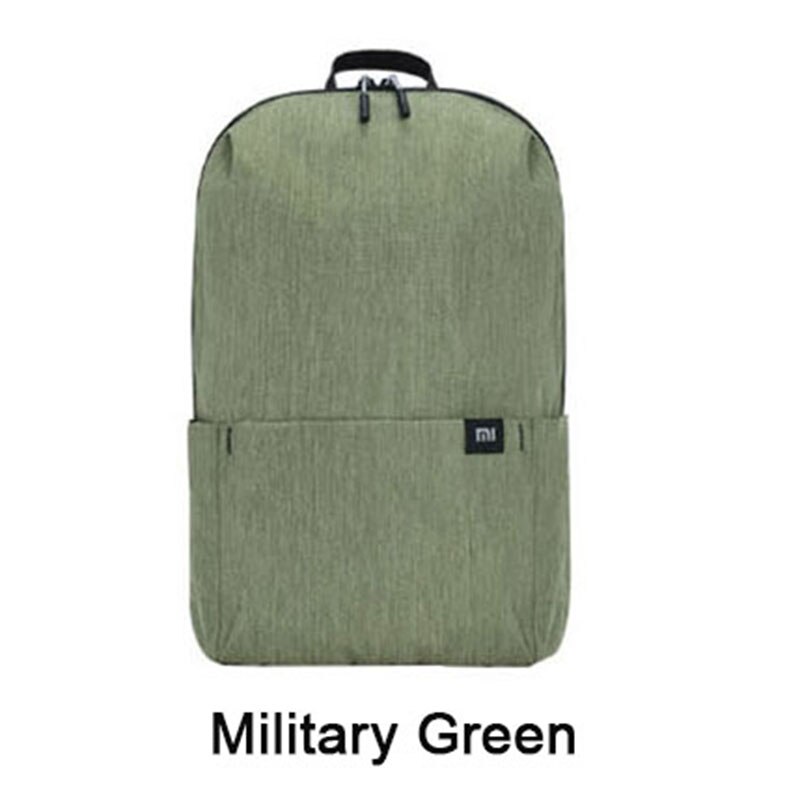 Xiaomi Mi Backpack 10L Bag 8 Colors Waterproof Leisure Sports Chest Pack Bags Unisex for Mens Women Child Backpack: 10L Military Green