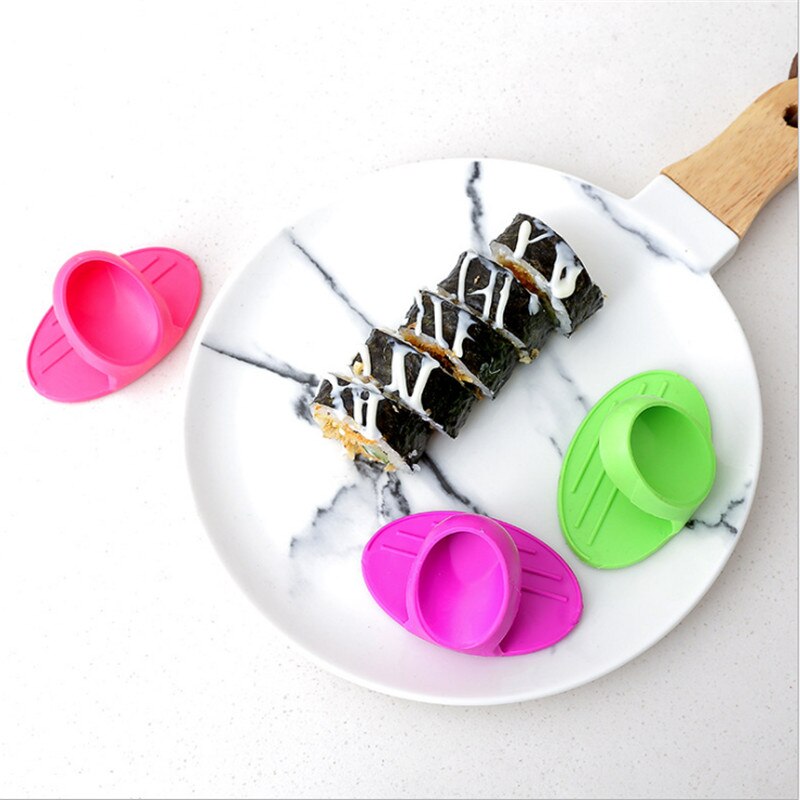 Pinzas de silicona para el dedo, utensilios de cocina antideslizantes con aislamiento para microondas, utensilio de cocina, accesorios para el hogar y la cocina, 1 ud.