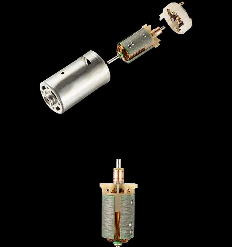 550 Motor High Speed Motor DC12V Large Torque High Power Low Noise for Tracked Vehicle Chassis Electronic Component Motor