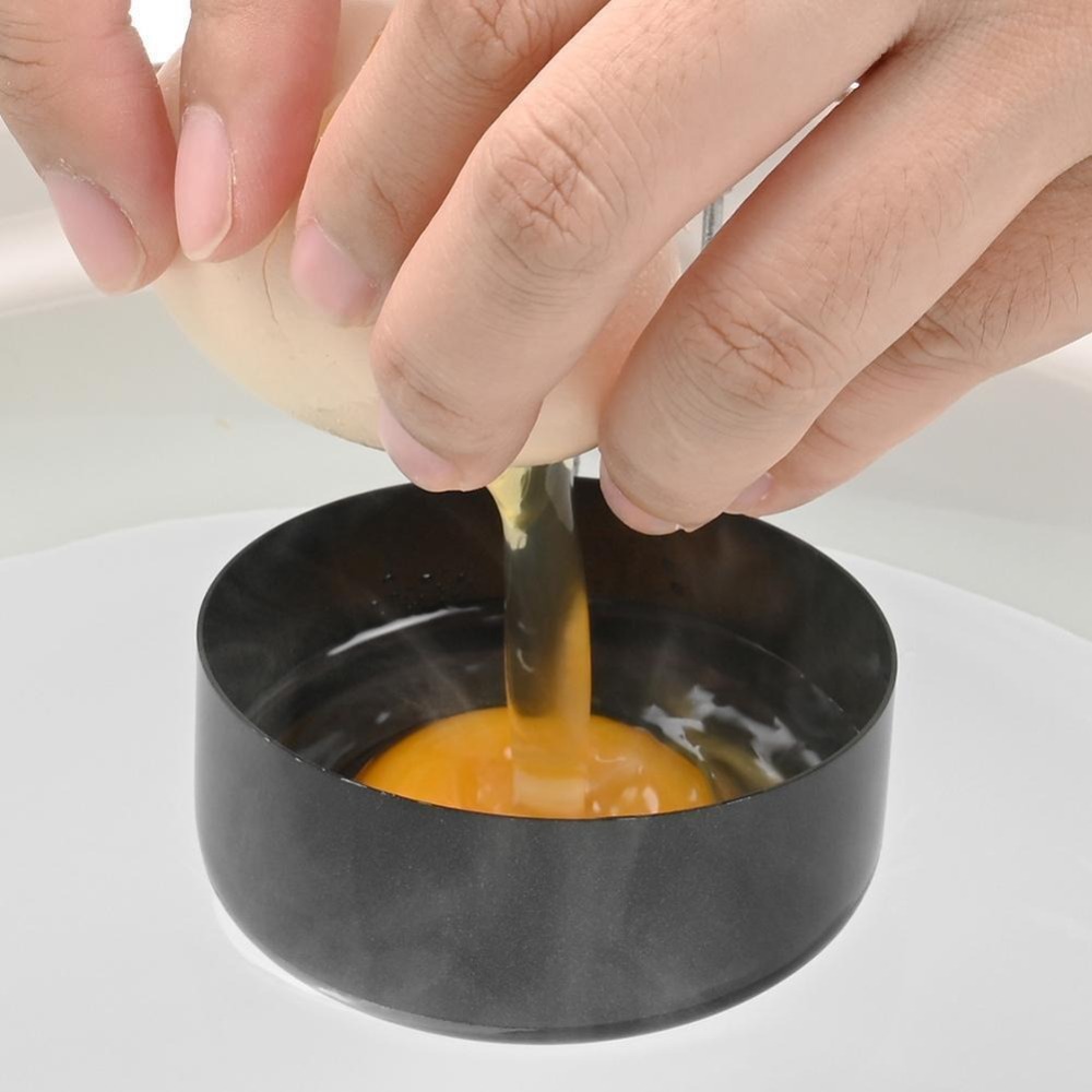 1/2Pcs Reusable Egg Steamer Cooking Spoon for Perfect Boiled Eggs Cooking Accessories Stainless Steel Egg Cooker Anti-scald