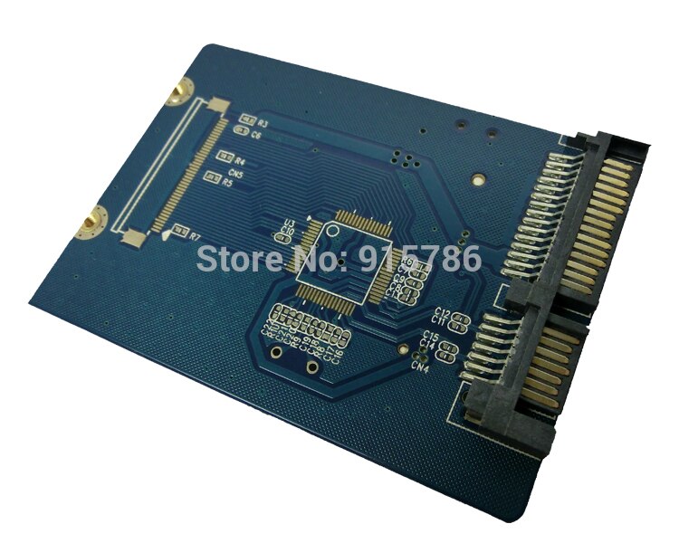 Msata to SATA Riser Card / Mini SATA to 1.8-inch SATA serial SSD solid state drive Riser Card Support SATA3.0