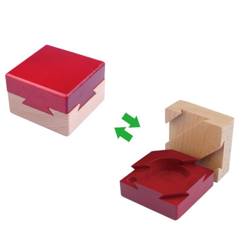Creatieve Puzzel Spel Speelgoed Leren Educatief Speelgoed Classic Iq Wood Magic Box Kinderen Educatief Pop Speelgoed