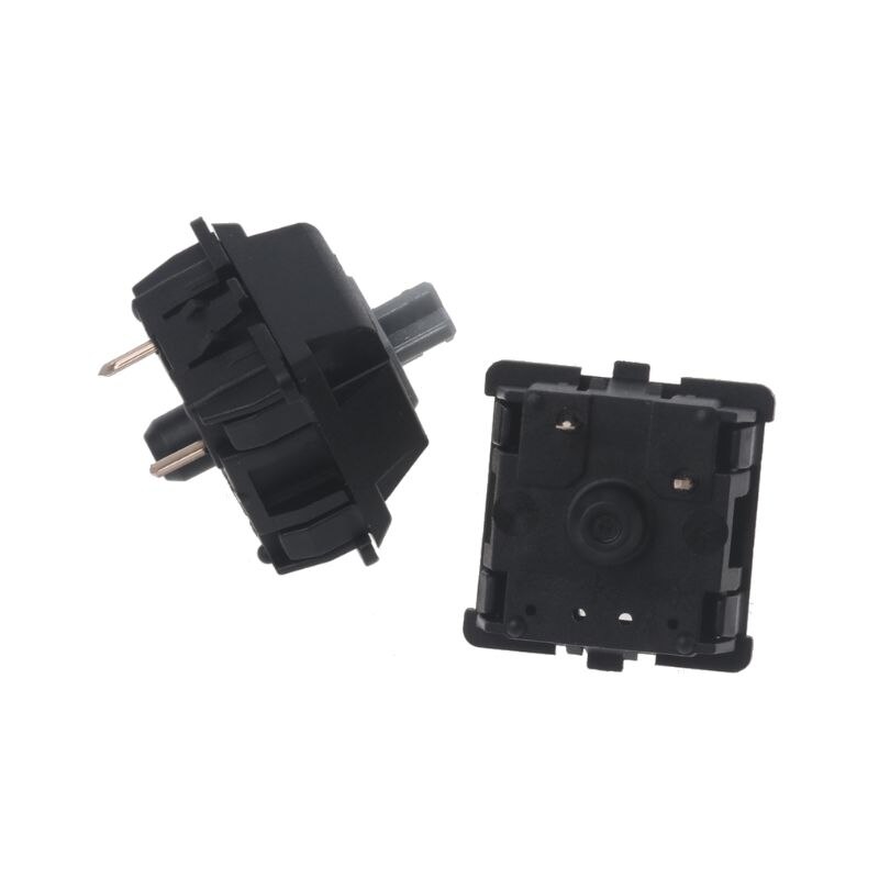 2Pcs Originale Switch Cherry MX Interruttore Argento 3 Spille Per Tastiera Meccanica Chiaro Interruttore