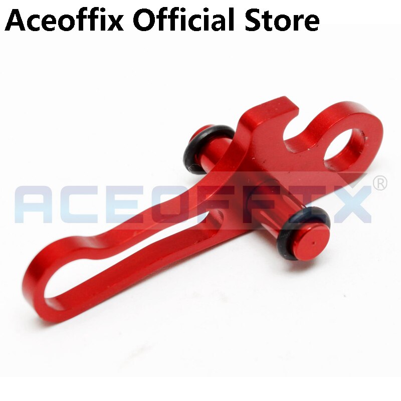 Aceoffix brompton sadelstolps klämkrok hk -1: Röd