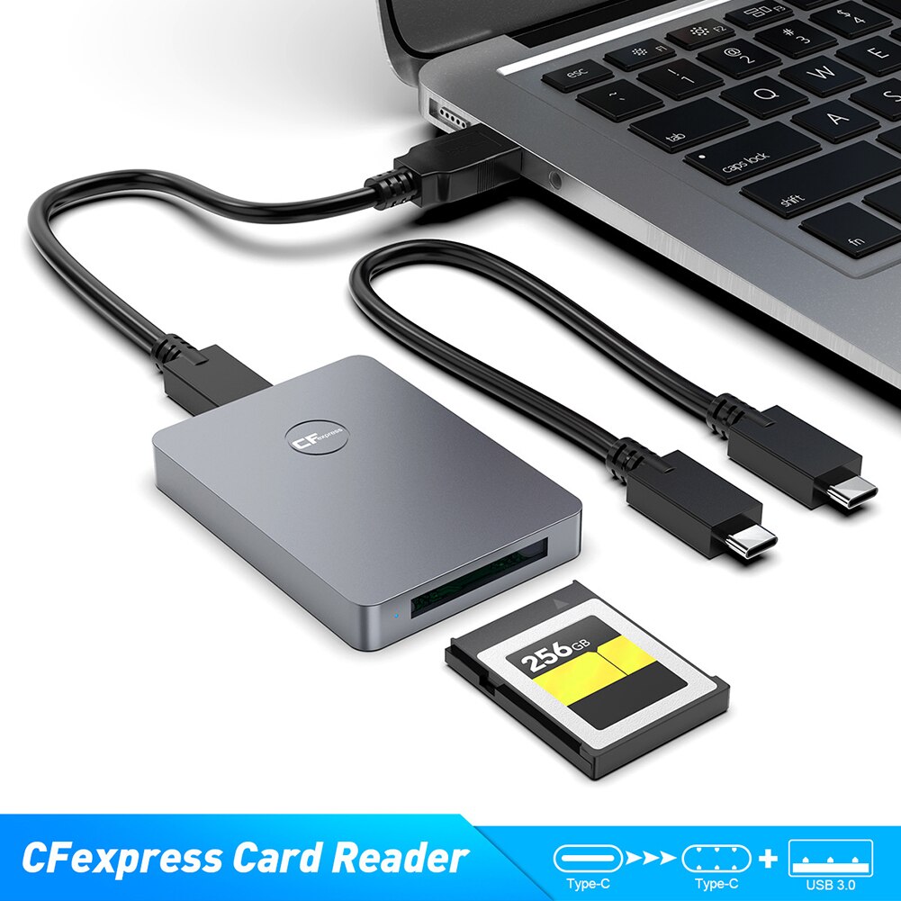 Kaartlezer Geheugen Opslag Reader Computer Type C Card Adapter USB3.1 Gen 2 10Gbps Cfexpress Type B Reader