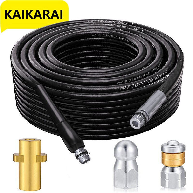 Nettoyeur haute pression 6 ~ 20 mètres, tuyau de nettoyage des eaux usées, Karcher k-series, pour le lavage des égouts et des tuyaux d&#39;égout