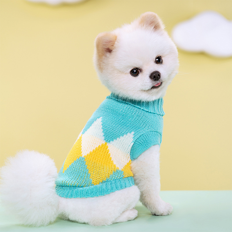 Inverno quente cães camisola filhote de cachorro tricô macio para cães pequenos médios gatinhos roupas animais de estimação pulôver chihuahua casaco buldogue trajes