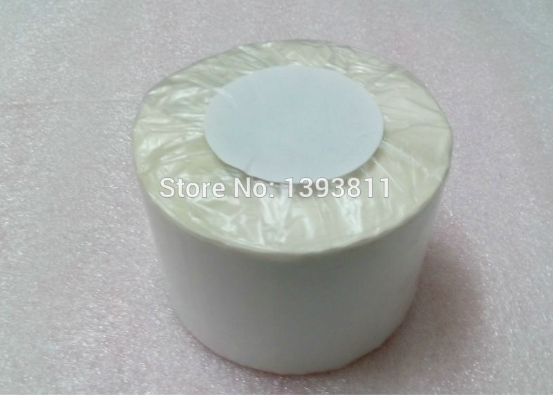 Adhesive Sticker Thermal Label Sticker 80mm x 90mm 500 Pieces/Roll Blank Label Direct Print Thermal Paper Label