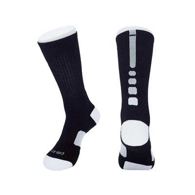 5 Pairs/lot Spring Autumn Teenagers Boys Basketball Socks Cotton Sports Socks Elastic Tube Socks Athletic Sox Heq555: black