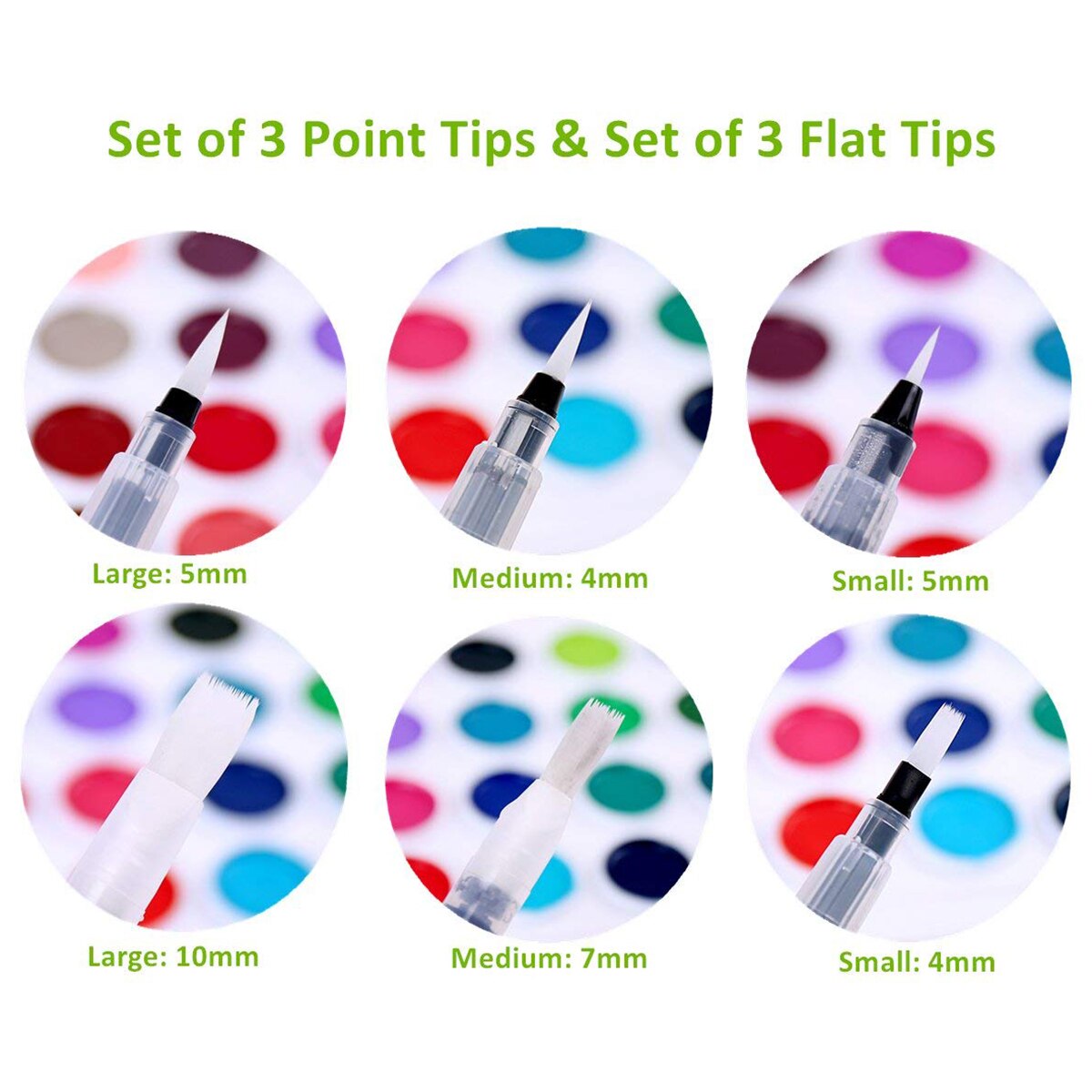 Iwobi Pinseltasche Roll-Up 40x33cm - Aufbewahrungstasche Für Malutensilien Aquarell