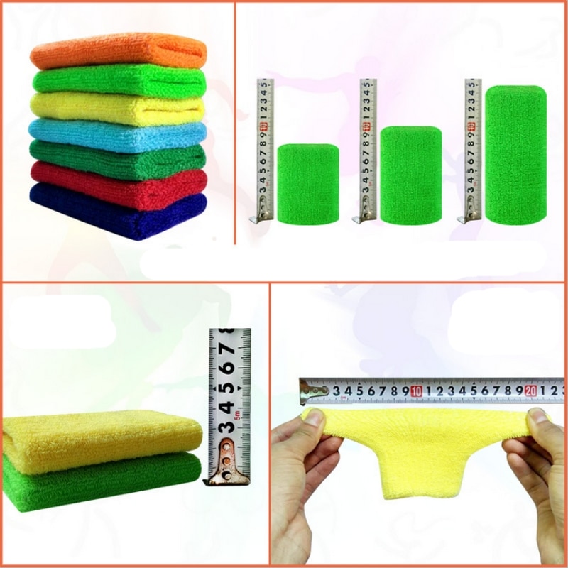 1pc Wristbands Sport Sweatband Hand Band Sweat Wrist Support Brace Wraps Guards For Gym Volleyball Basketball Teennis