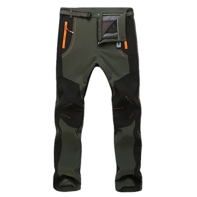 Outdoor heren winddicht waterdicht softshell sneeuwbroek wandelen kamperen wandelbroek herfst winter broek