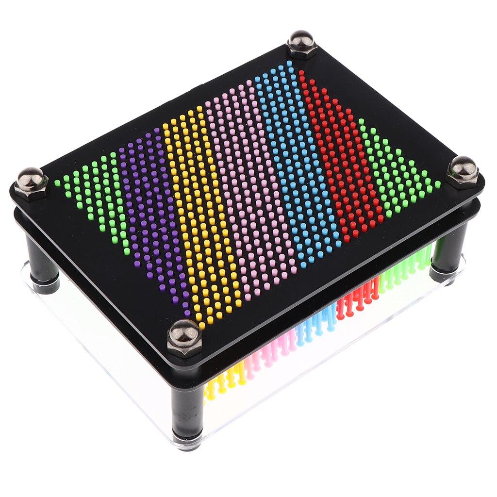 3D Pin Speelgoed, Plastic Pin Art Board Voor Kids, Inspireren Verbeelding Voor Kinderen