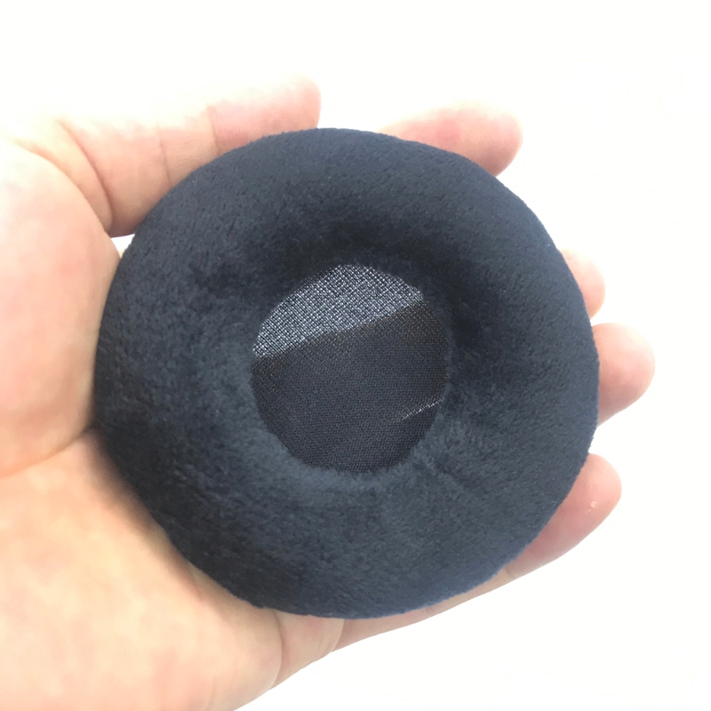 Almohadillas para auriculares, orejeras terciopelo piezas reparación auriculares 60mm-110mm