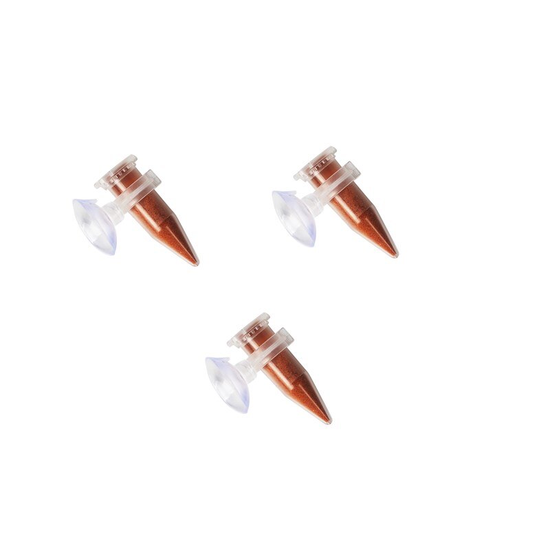 Automatic Cone Plastic Feeder Aquarium Fish Tank Tapered Fish Feeding Feeder Funnel Cup Fish Food Feed Tool With Suction Cup: 3pcs