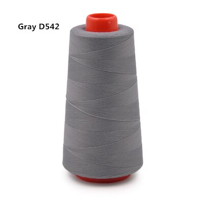 Sewing Thread 3000yards / 402 Polyester High Speed Copy Line Sewing Thread / Sewing Machine Thread-3 Sewing Supplies: Gray