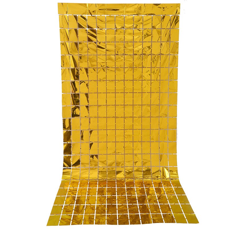 Kate Zwarte achtergrond met pailletten, 4 x 7 m/1,25 x 2,2 m, decoratie