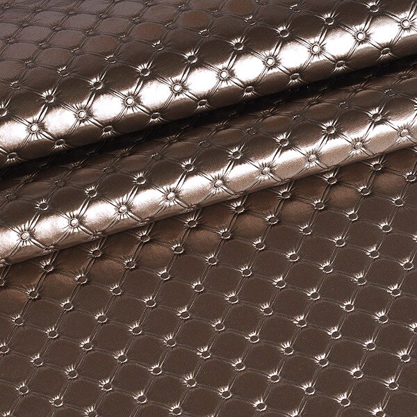 Meetee 50x137cm Faux PU tela de cuero suave 8mm de cuero Artificial grueso para coser sofá bolsa cama coche decoración de cuero Material: coffee