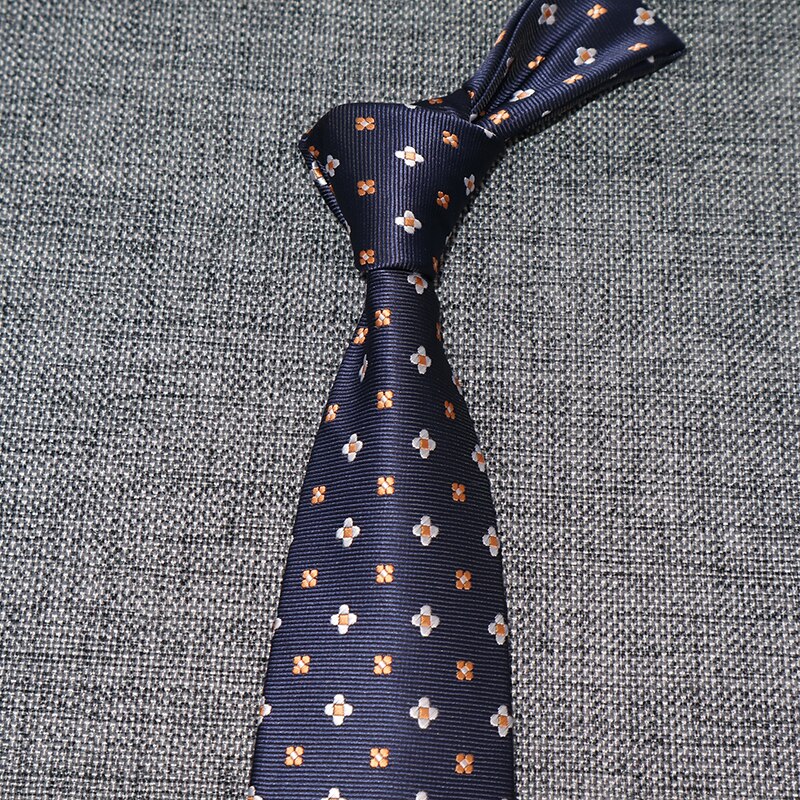 Cravates à fleurs pour hommes, 8CM, gravata corbatas, formelles en soie, Cravate Jacquard pour marié, fête de mariage, Business