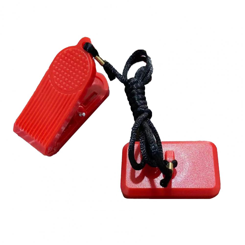 Fitness treadmill safety lock, rectangular emergency stop accessory, universal treadmill safety key, fitness: Default Title