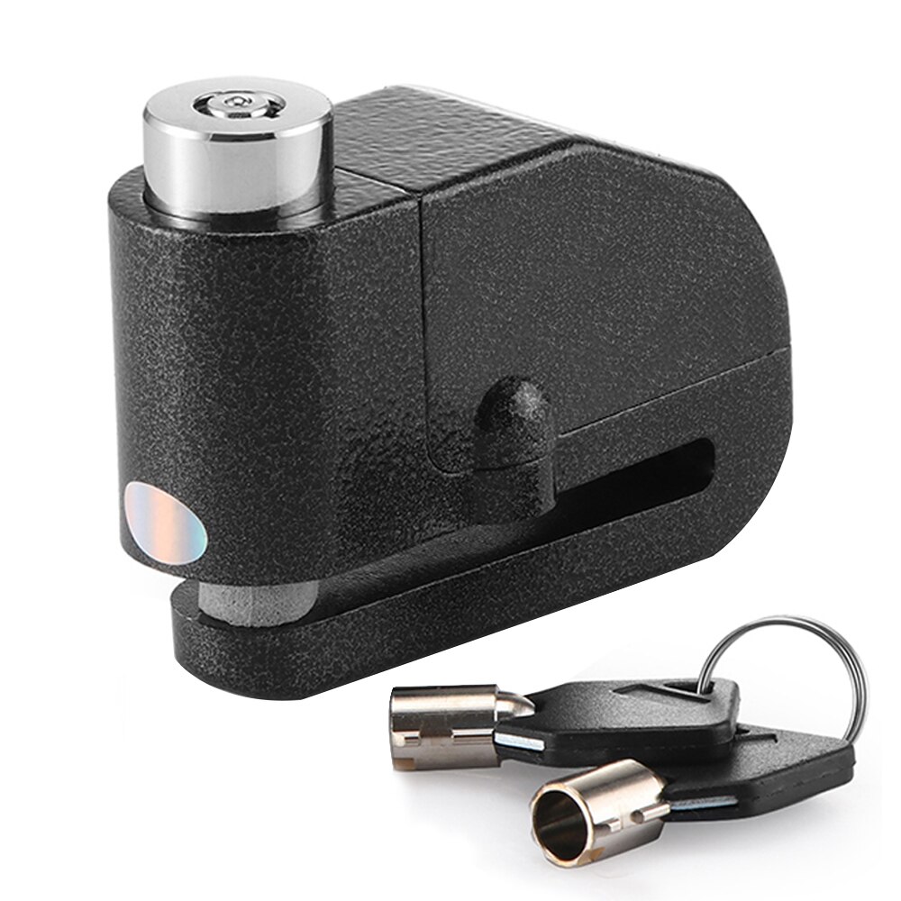 thumbnail image 2 of Disc Alarm Lock Motorcycle Anti-theft Alarm Wheel Disc Brake Lock Security Disc Lock 7mm Pin For Motorbike Scooter Bike Black 2 of 12