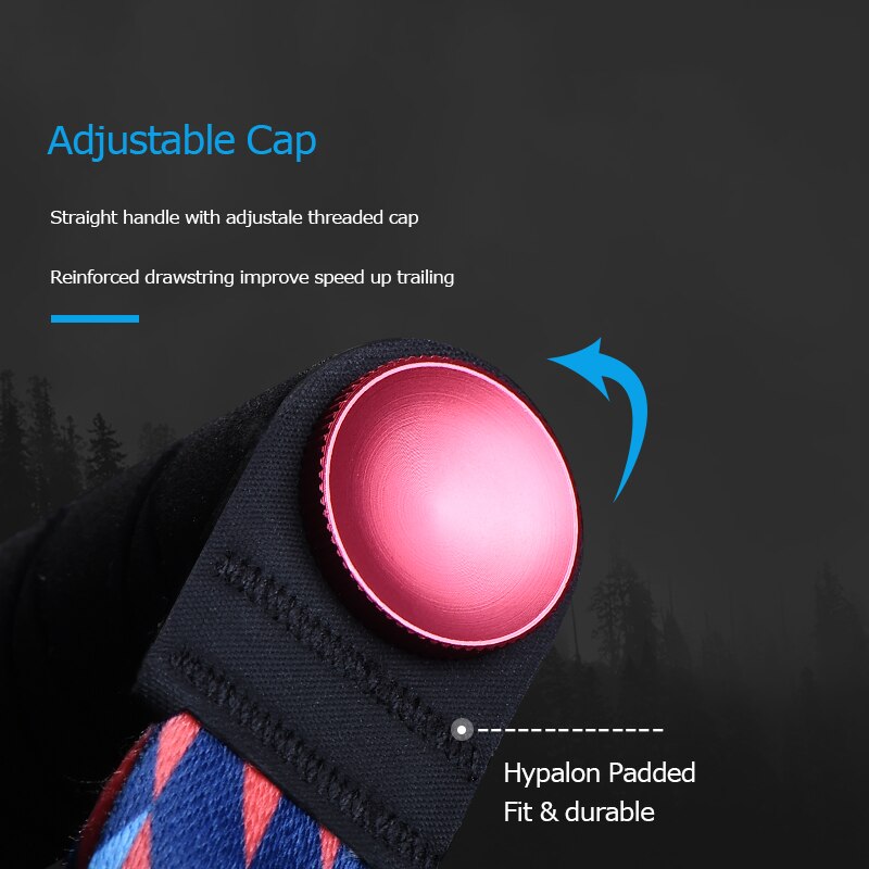 Bastón ligero AONIJIE plegable de fibra de carbono, bastones de senderismo ultraligeros, plegable, cierre rápido para sendero al aire libre