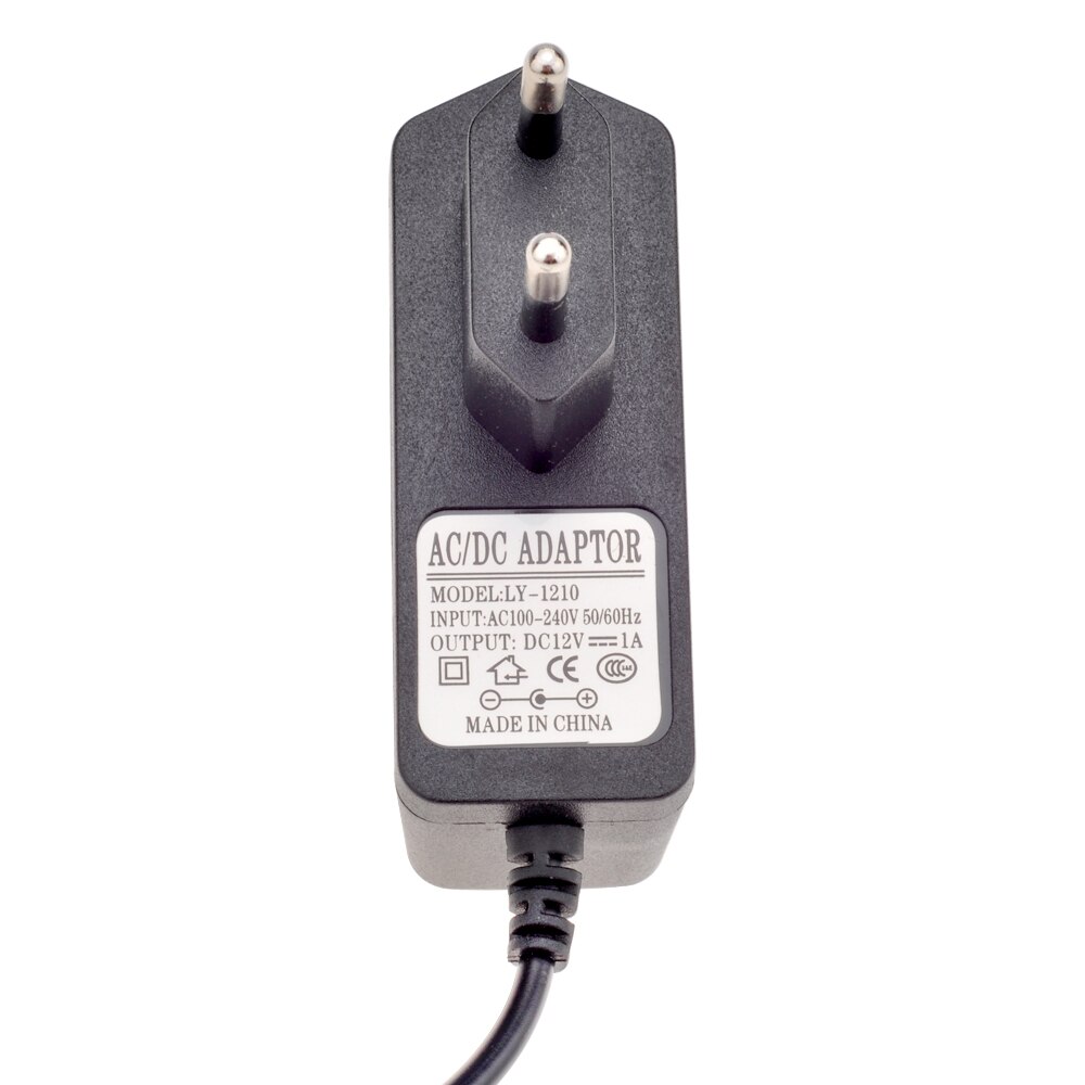 12V 1A 5.5Mm X 2.1Mm Camera Voeding Ac 100-240V Naar Dc Adapter Plug voor Cctv Camera Systeem