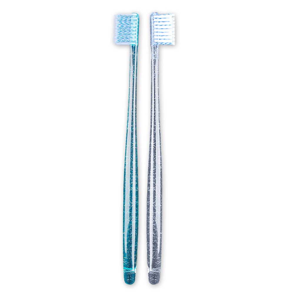 2 stuks Volwassen Orthodontische Tandenborstels Tandheelkundige Tandenborstel set U EEN Trim Zachte Tandenborstel Voor Schoon Orthodontische Beugels: Default Title