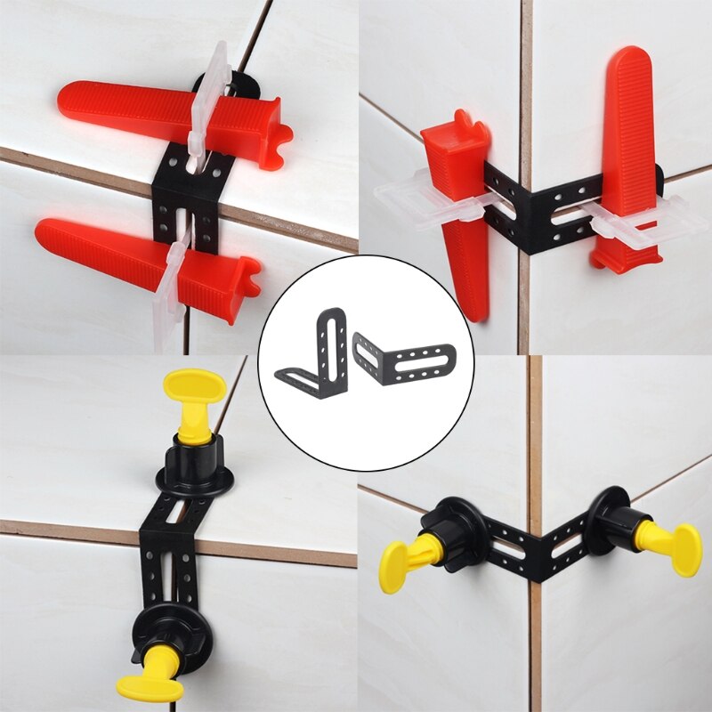 25 Pcs Tegel Spacers Cross Nivellering Hoek Systeem Verwijderbare Herbruikbare Home Improvement Voor Vloer Wandtegels Tool