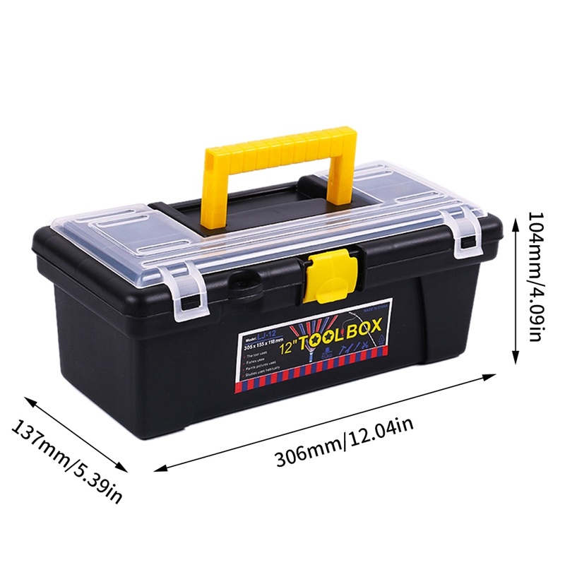 Double Layer Tool Box Household Organizer For Tool... – Grandado