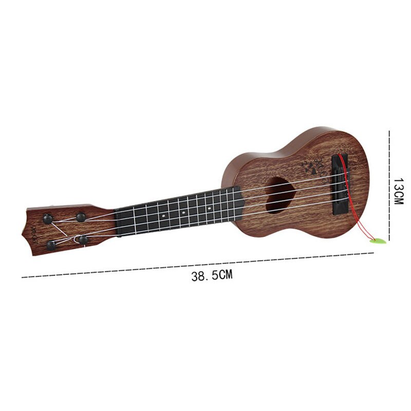 Babyleksaker nybörjare klassisk ukulelegitarr pedagogiskt musikinstrument leksak för barn roliga leksaker för flicka pojkeleksak 200