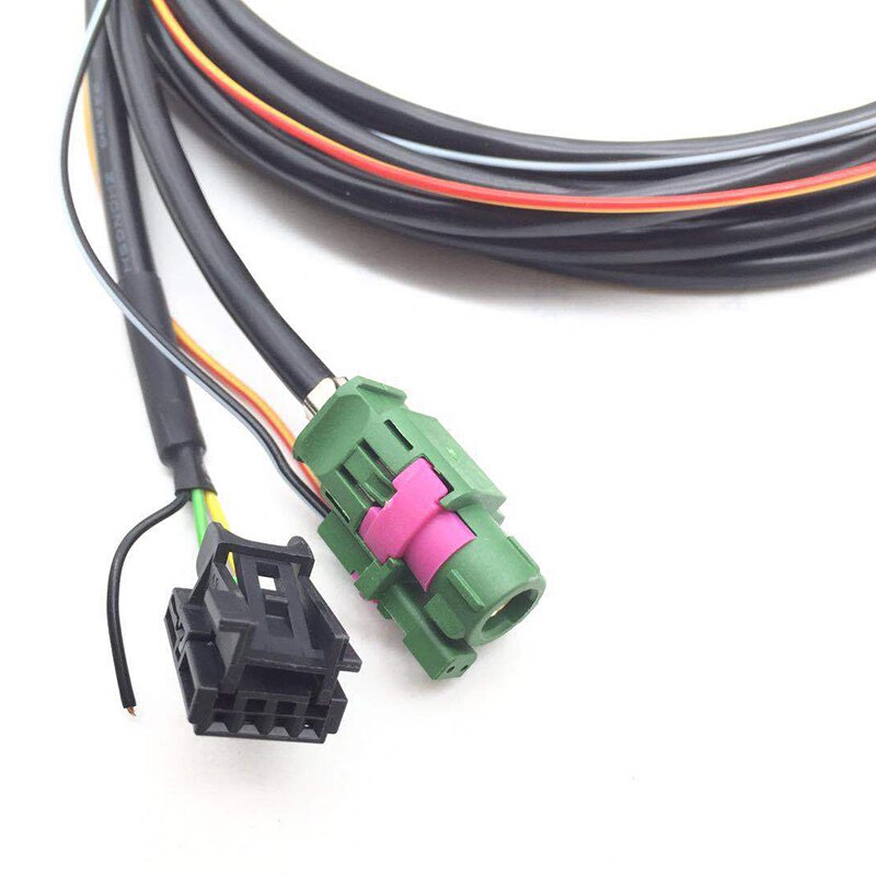 1.8m MIB CarPlay USB AUX Switch CarPlay MDI USB AMI Adapter Plug Socket Harness Cable For VW Golf 7 MK7 5G0 035 222 E 5Q0035726E