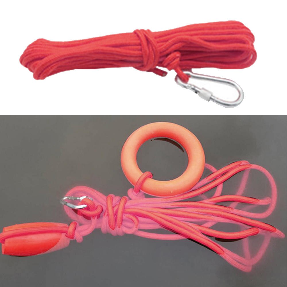 10/20m Strong Salvage Rope Safety Magnet Cord Traction Rope Disturbing String FishingTent Fixed Ropes with Buckle Hardware