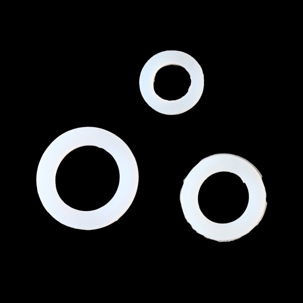 100 Pcs 1/2" 3/4" 1" Silicone O-Ring Leakproof Sealing Rings Garden Water Connectors Gaskets Garden Hose Faucet Irrigation Tools