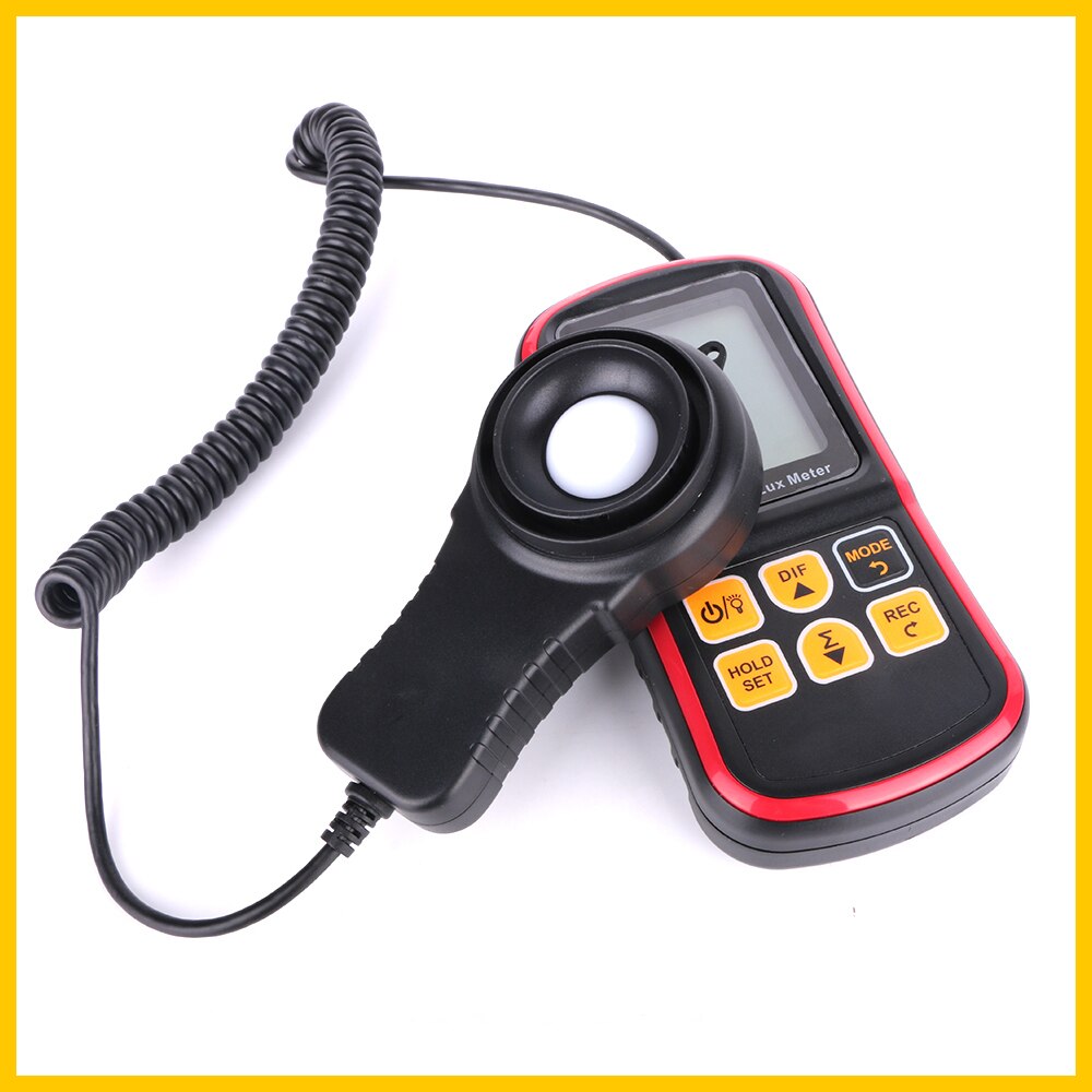 LCD Luxmeter Digital Light Meter measurement Tester Luxmeter Split Type Handheld Illuminometer 0-200000 Lux GM1030