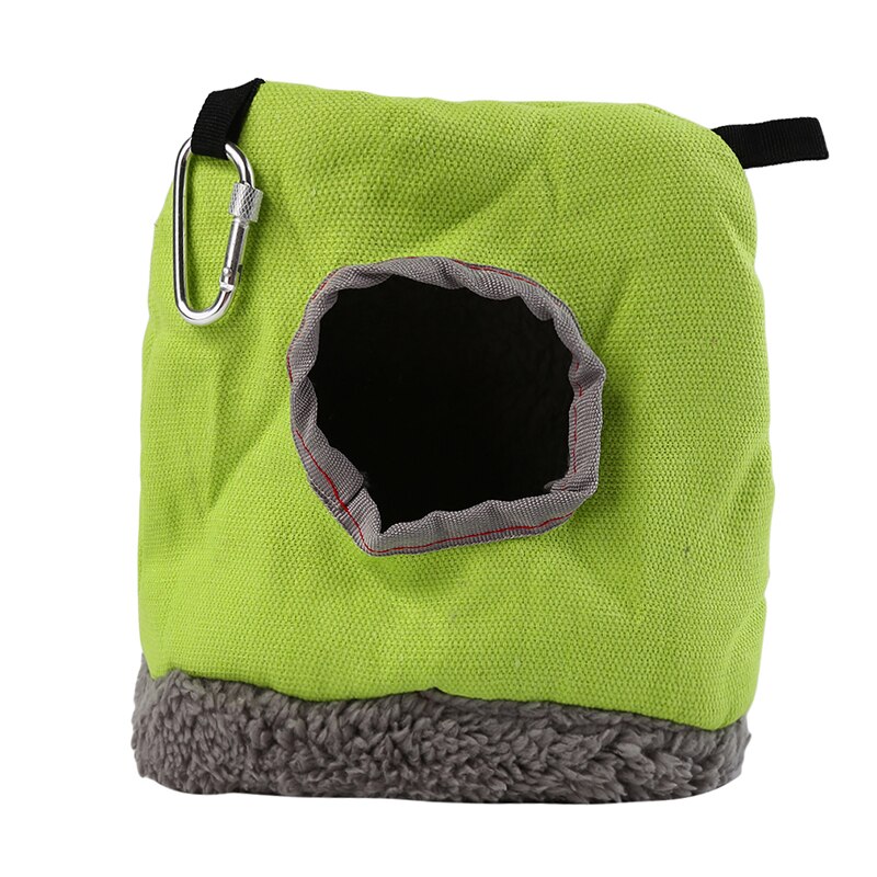 Pet Bird Parrot Warm Hammock Cage Soft Hut Tent Bed Hanging Cave Bird's Home Pet Bird Nest