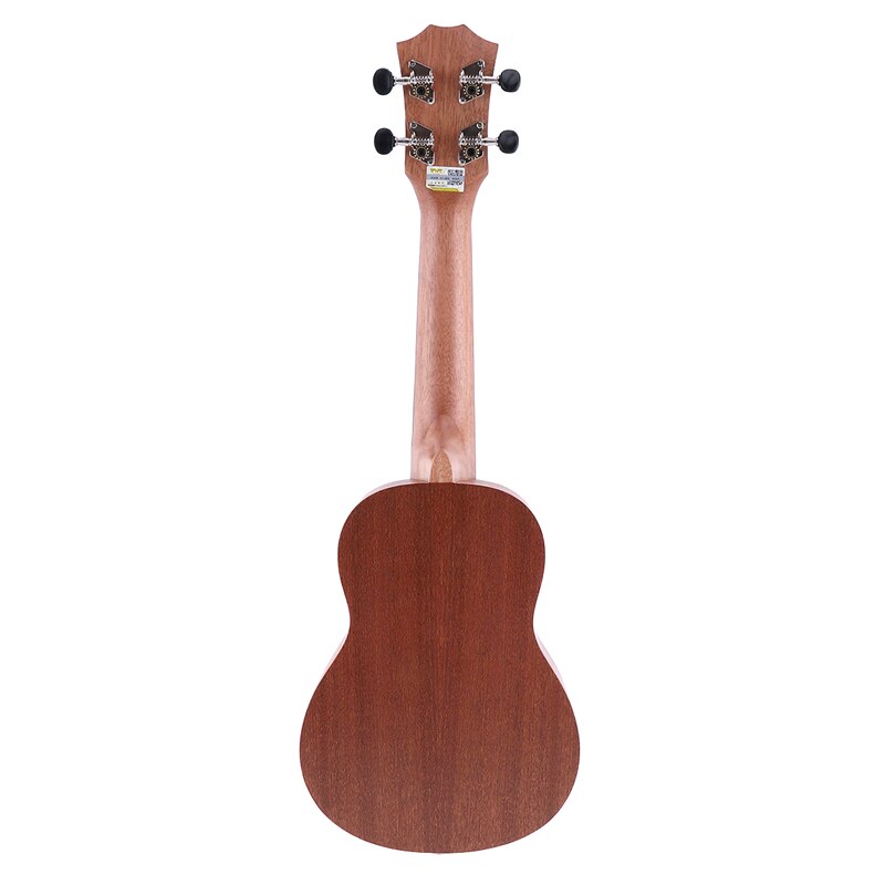Ukelele Soprano , 21 pulgadas, Uke, Sapele 15, cuatro cuerdas, instrumento Musical marrón