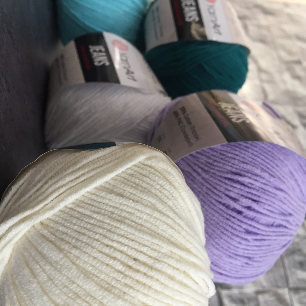 Ovillo de hilo de algodón para tejer a mano, tejido de ganchillo, chaleco, suéter, de boda, artesanal, 50gr, 160m