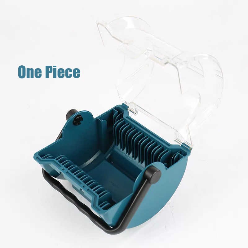 Makita-Caja de Herramientas portátil para amoladora, almacenamiento de disco de corte, funda de plástico protectora, amoladora angular, caja de hoja de sierra: D-63862 1pcs