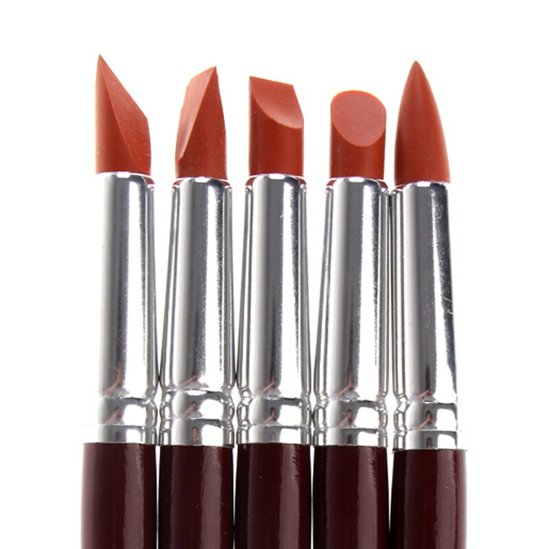 5 stk / sett skulpturverktøy studenter kunstner viktig utstyr keramikk leire shaper skulptur utskjæring verktøy diy kunst håndverk forsyninger