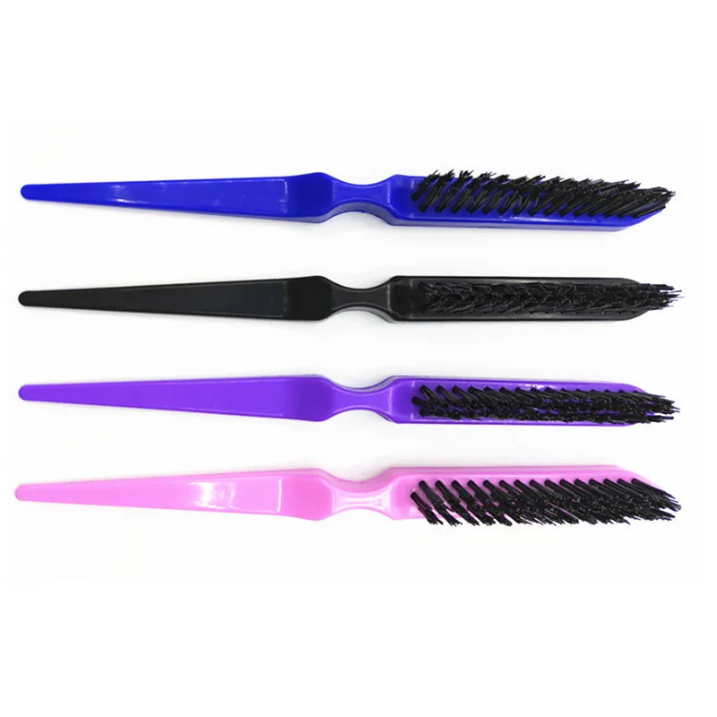 1Stck Professionelle Haar Pinsel Kamm Necken Zurück Kämmen Haar Pinsel schlank Linie Styling Werkzeuge Friseur Professionelle Werkzeuge